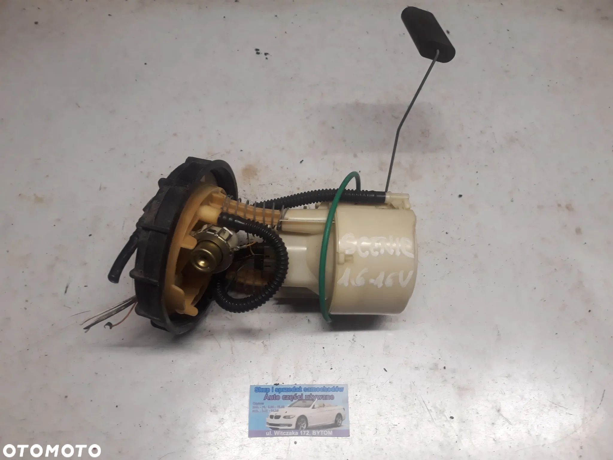 POMPA PALIWA  RENAULT SCENIC I LIFT  1,6 16V  2001r  7700431718D - 1