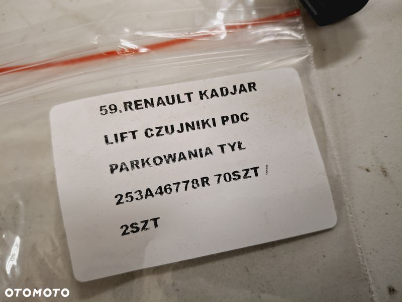 renault kadjar czujnik parkowania pdc 253a46778r - 3