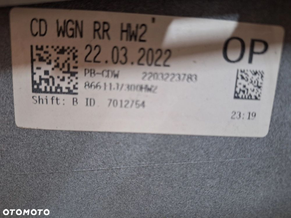 KIA CEED III KOMBI SW GT-line 18-22 NIE KLEJONY! B.ŁADNY ZDERZAK TYŁ TYLNY ORYGINAŁ J7866-11300 86611-J7300 WYSYŁKA 24H - 12