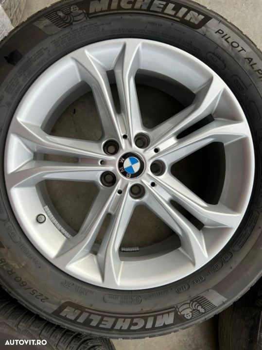 vând jante originale BMW X3 G01 pe 18” cu anvelope de iarnă - 4