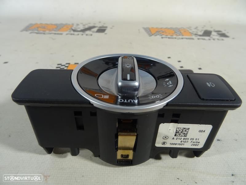 Comutador Das Luzes Mercedes-Benz E-Class (W212)  A 212 905 05 51 / 10 - 4