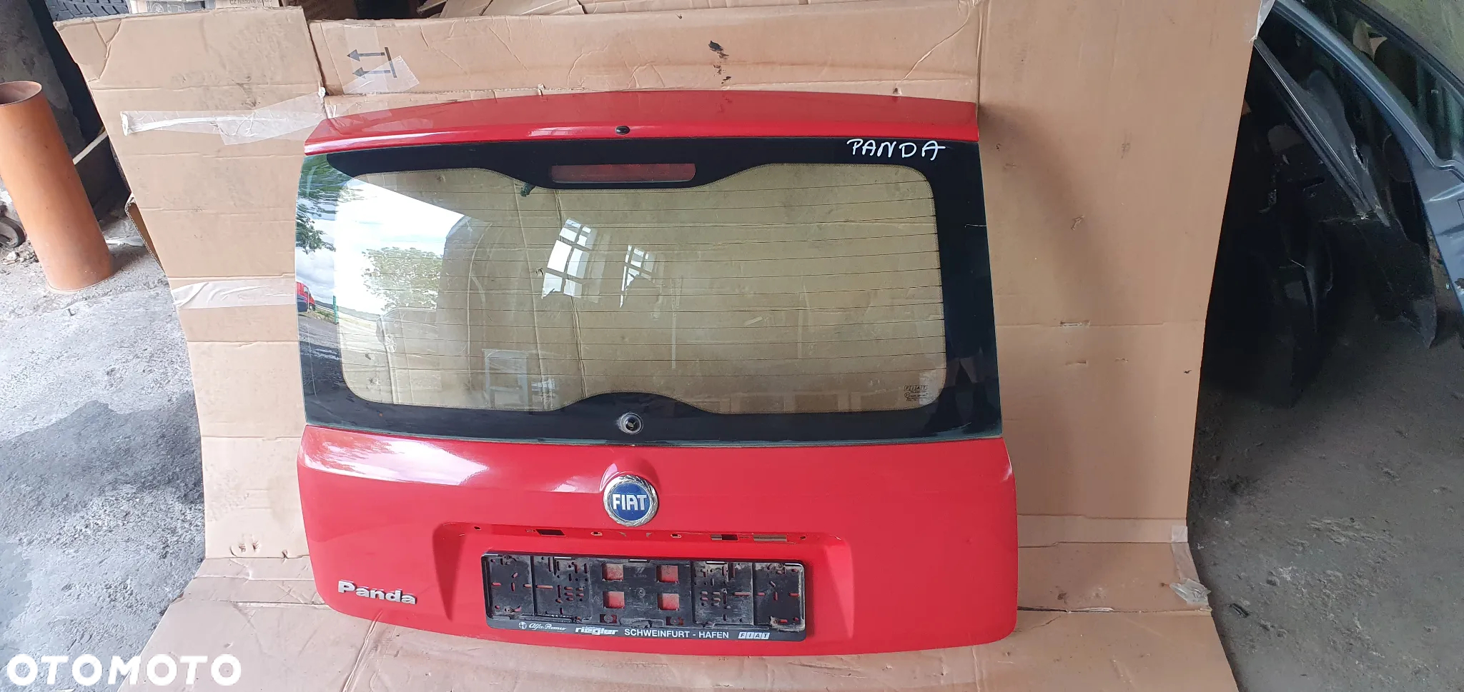 Klapa bagażnika tył tylna Fiat Panda II - 6