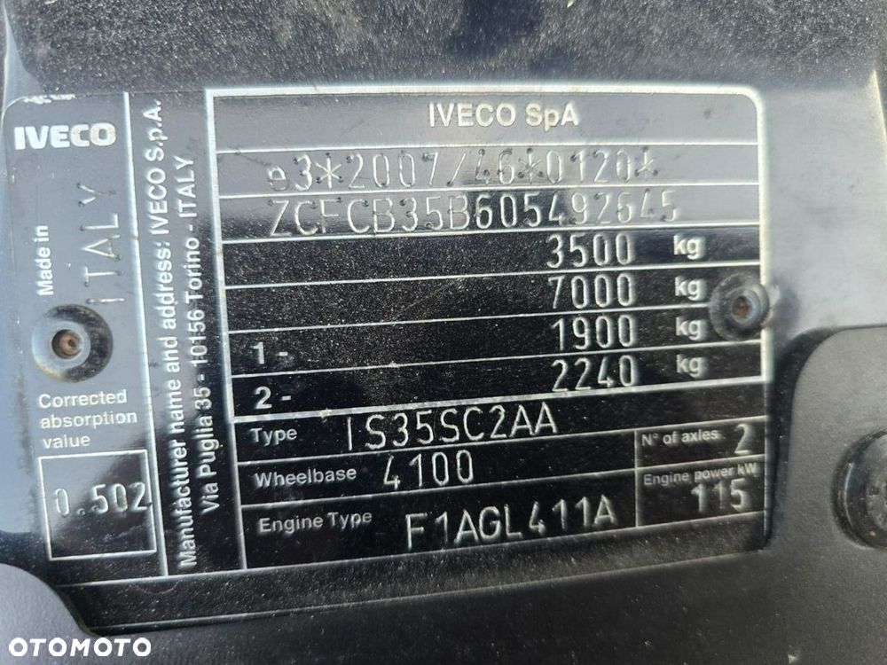 Iveco Daily 35C16 V - 10