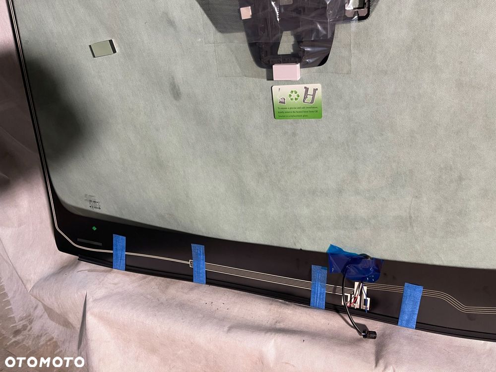 szyba przednia toyota highlander kamera sensor acoustic grzana hud 2020- - 6