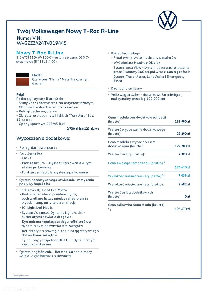 Volkswagen T-Roc 1.5 TSI R-Line DSG - 26