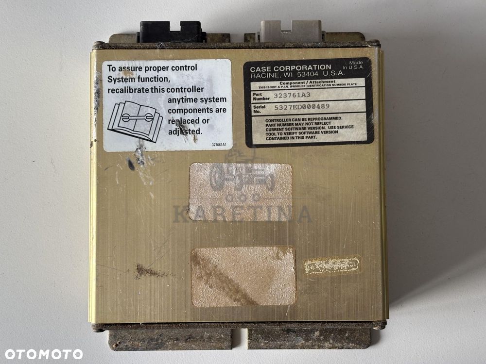 CASE 323761A3 Moduł Sterownik Komputer ECU Hydrauliki - 1