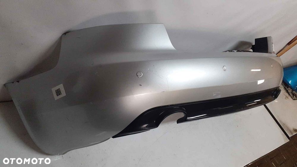 } ZDERZAK TYŁ TYLNY AUDI A4  B6 CABRIO CC LY7W SREBRNY PDC CZUJNIKI - 2
