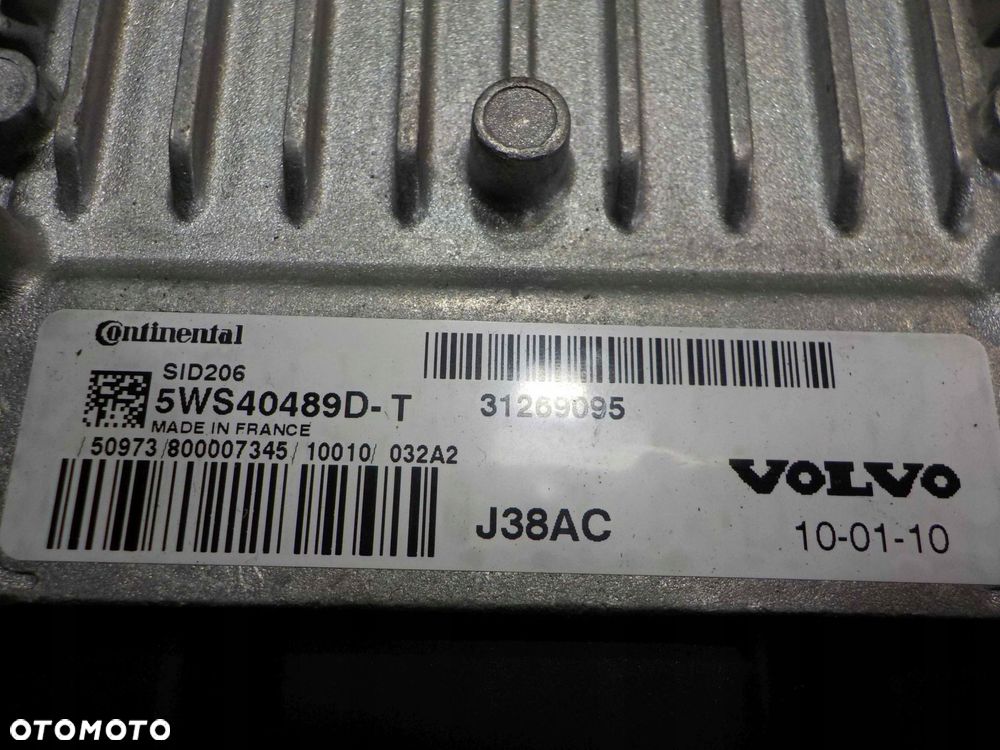 VOLVO S40 II LIFT 2.0 D 10r sterownik komputer silnika 31269095 - 16
