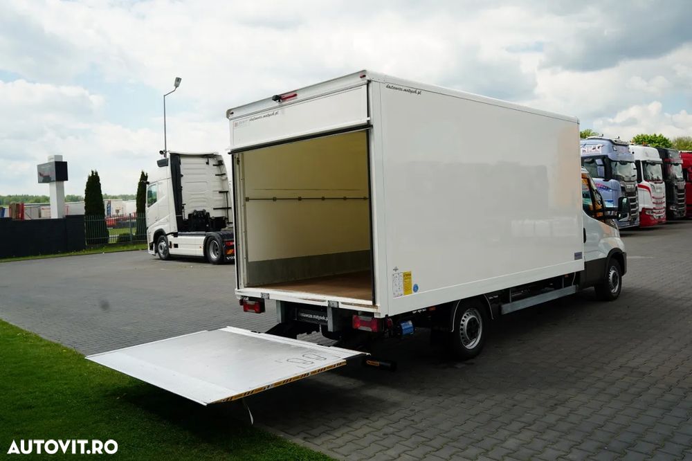 Iveco DAILY 35-180 / CONTAINER / HI-MATIC / PALFINGER LIFT / 3 LOCURI / 2021 - 19