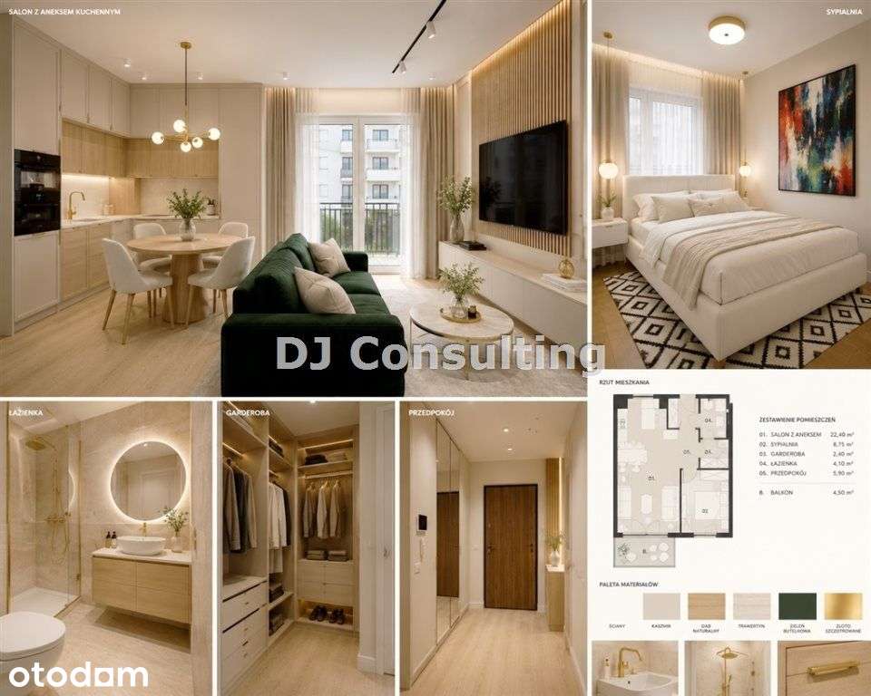 Nowy_Przestrzenny Apartament 2pok 45m2_przy Parku
