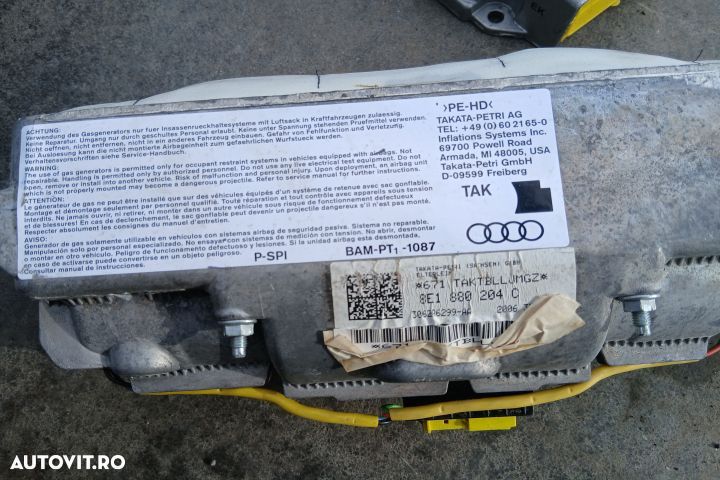 Kit airbag cu plansa de bord 8E0857705F 8E0857706F E81880204C 8E09596 - 5