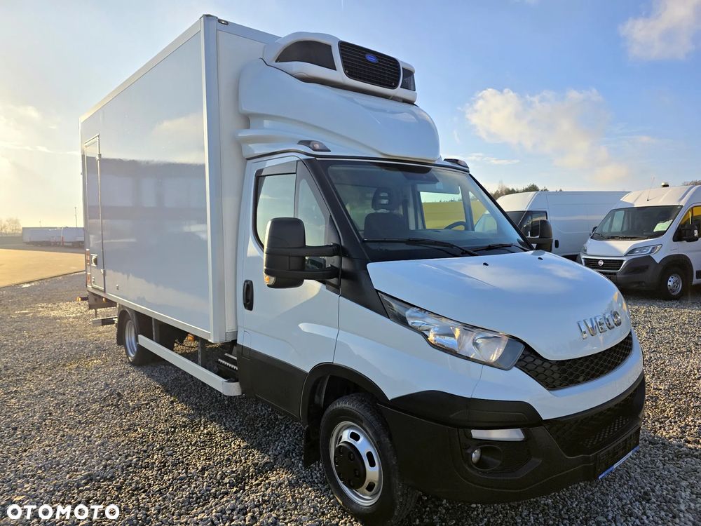 Iveco 35C17 35-170 3,0 HPI 170 KONNY KONTENER 4,2M WINDA CHŁODNIA CARRIER MROŻNIA ZASILANIE ZEWNĘTRZNE KLIMA BLIŻNIAKI DO 3,5T HIMATIC 8 BIEGOWY WEBASTO - 7