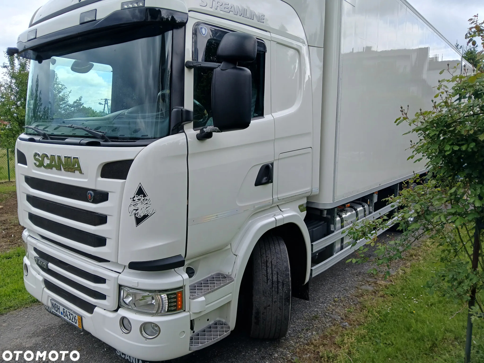 Scania R410 R450 6X2 BEZ EGR  ZABUDOWA CHLODNIA CHEREAU 19 PALETOŚ SKRETNA SPROWADZONY ZESTAW TANDEM PRZEJAZDOWY - 13
