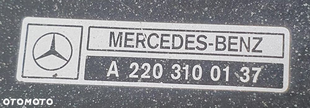 HAK HOLOWNICZY WYPINANY ORIS KLUCZYK MERCEDES W220 A2206102625 - 3