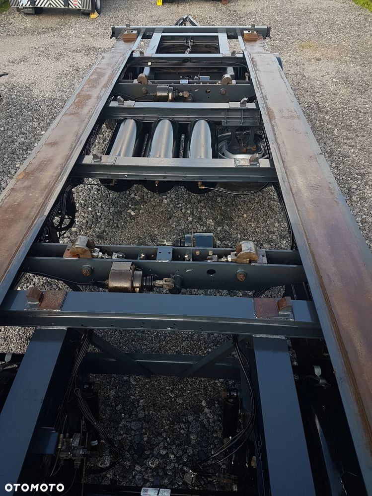 Wielton PS-2 PRZYCZEPA POD KONTENERY DO HAKOWCA 2-OSIE BLIŹNIAKI HUFFERMANN ZASŁAW SKIBICKI - 6