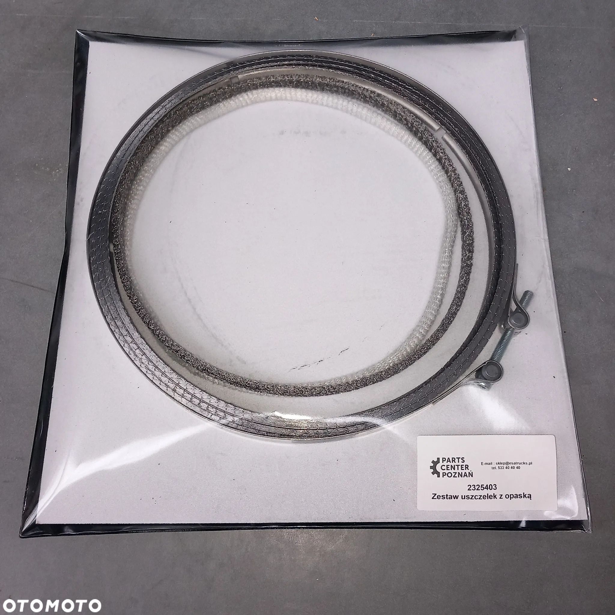 Uszczelka Zestaw DPF BH7 + Opaska DAF XF106 (polift) EURO6 2325403 - 1