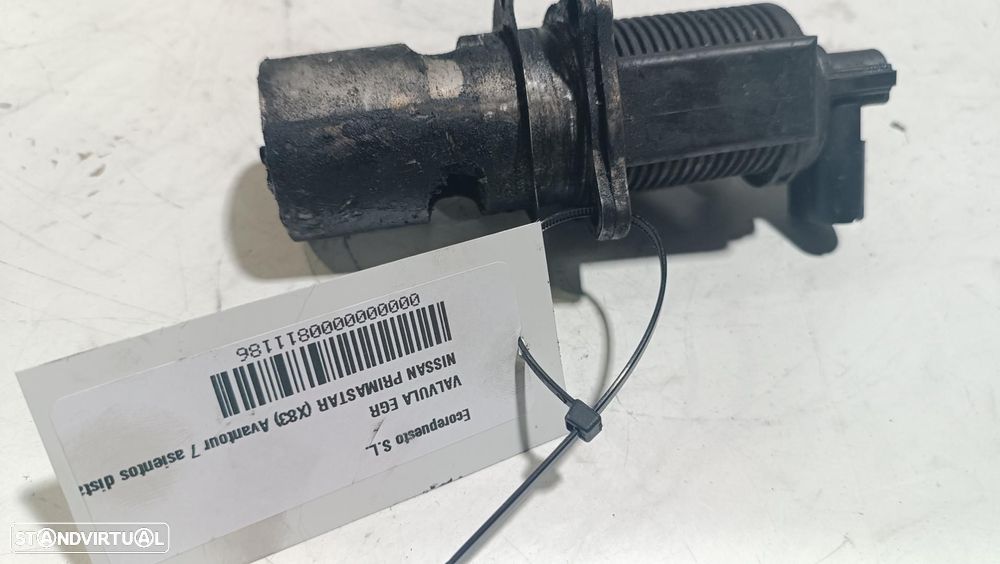 VÁLVULA EGR NISSAN PRIMASTAR X83 - 1