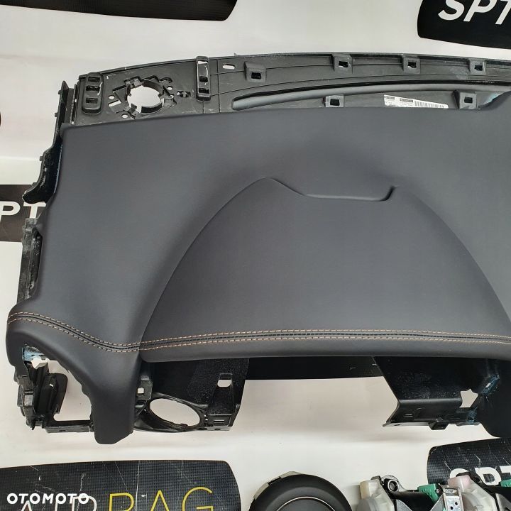 PORSCHE CAYENNE II 2 LIFT DESKA ROZDZIELCZA KONSOLA KOKPIT PULPIT PODUSZKI AIRBAG AIR BAG PASY KIT SET - 2