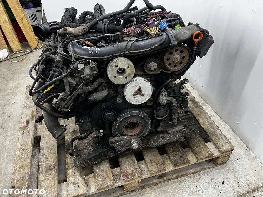 Silnik Audi A8 D3 A4 B7 A6 C6 Q7 4L 02-15r. 3.0 TDI V6 Diesel 233km kod ASB KOMPLETNY z wtryskami tu - 2