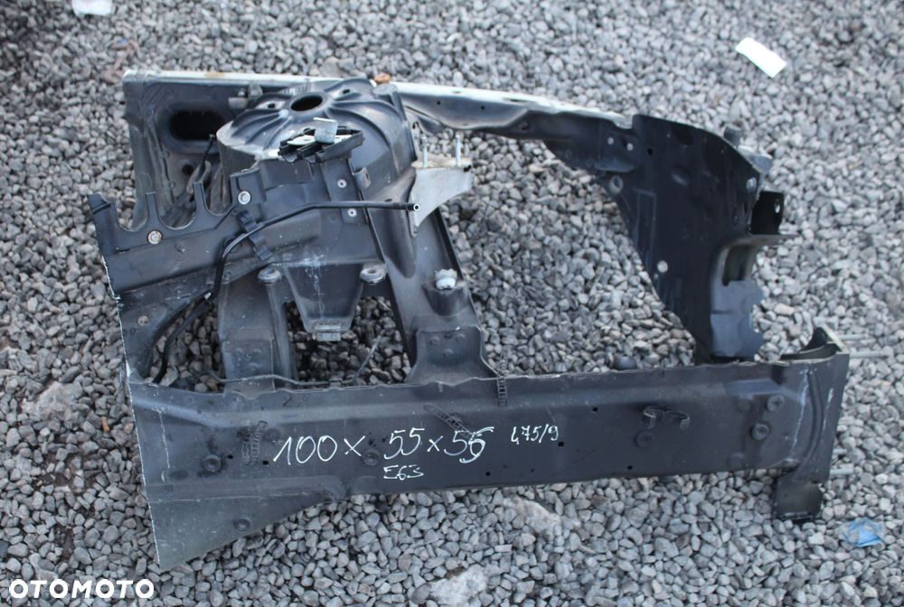 PODŁUŻNICA FARTUCH KIELICH ĆWIARTKA LEWY PRZÓD BMW E63 474 BLACK SAPPHIRE