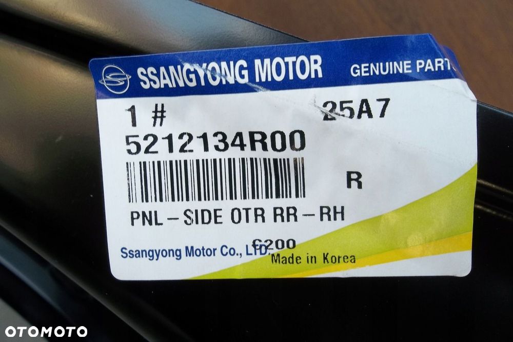 Błotnik tył tylny prawy SSANGYONG KORANDO rok10-13 - 5