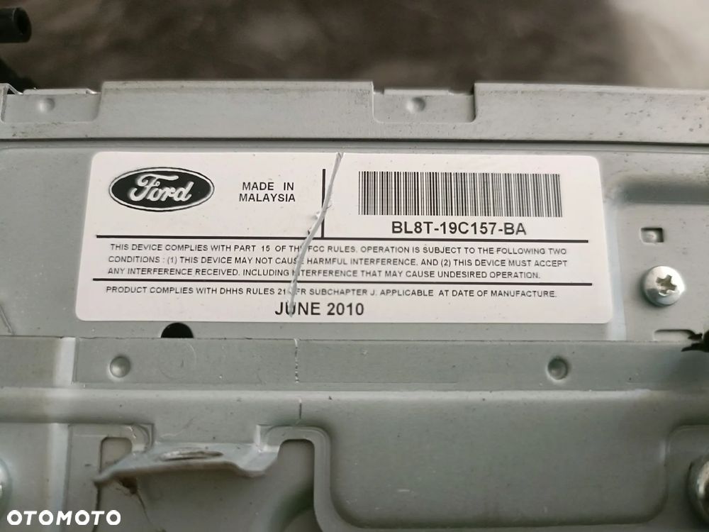 FORD ESCAPE MK2 II 07-12 USA 3,0 B radio radioodtwarzacz radioodbiornik BL8T-19C157-BA + panel nawiewu * - 13