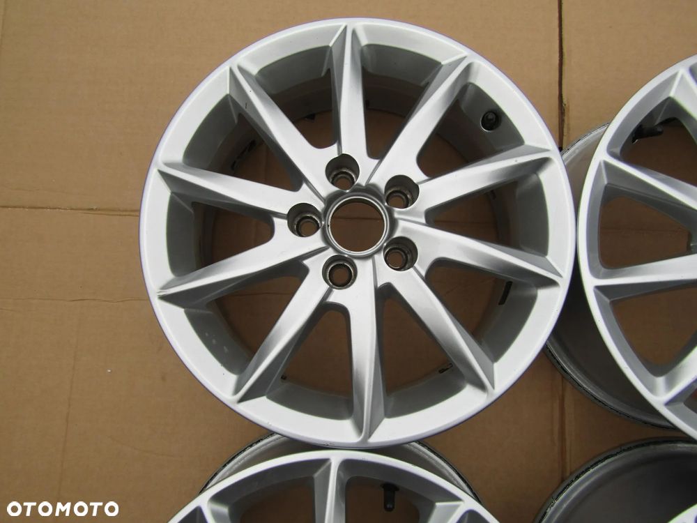 4x Felgi Aluminiowe 15 Skoda Fabia II III Praktik Rapid Roomster Seat Ibiza Leon I VW Golf IV 4 Polo IV V Bora 6 j 5x100 ET38 piasta 57,1 mm / Oryginalne - 8