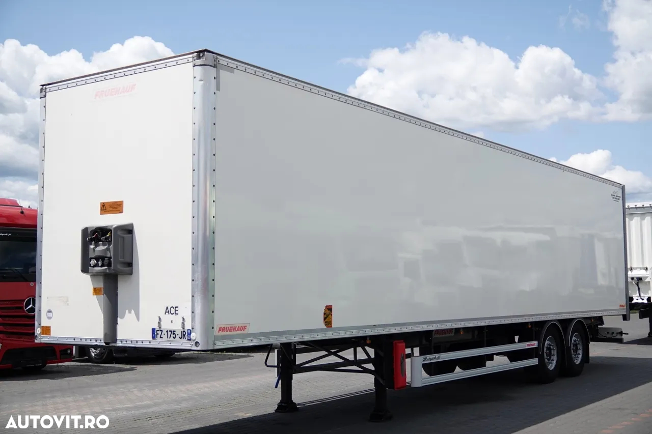Fruehauf CONTAINER / KOFFER / 2 AXE / SAF / 2021 / PODEA FOARTE REZISTENTĂ: ȘINĂ - 3