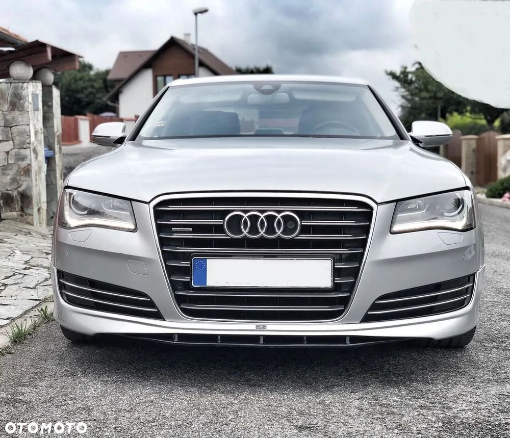 AUDI A8 D4 PRZEDNIA DOKŁADKA ZDERZAKA PODKŁAD - 3