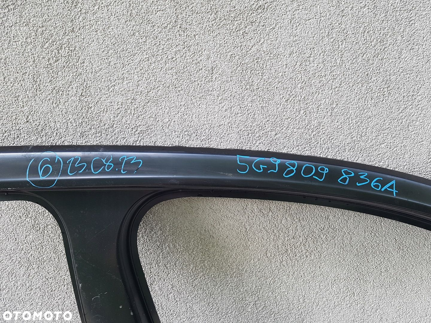 VW GOLF 7 rama próg słupek bok 5G9809836A - 7