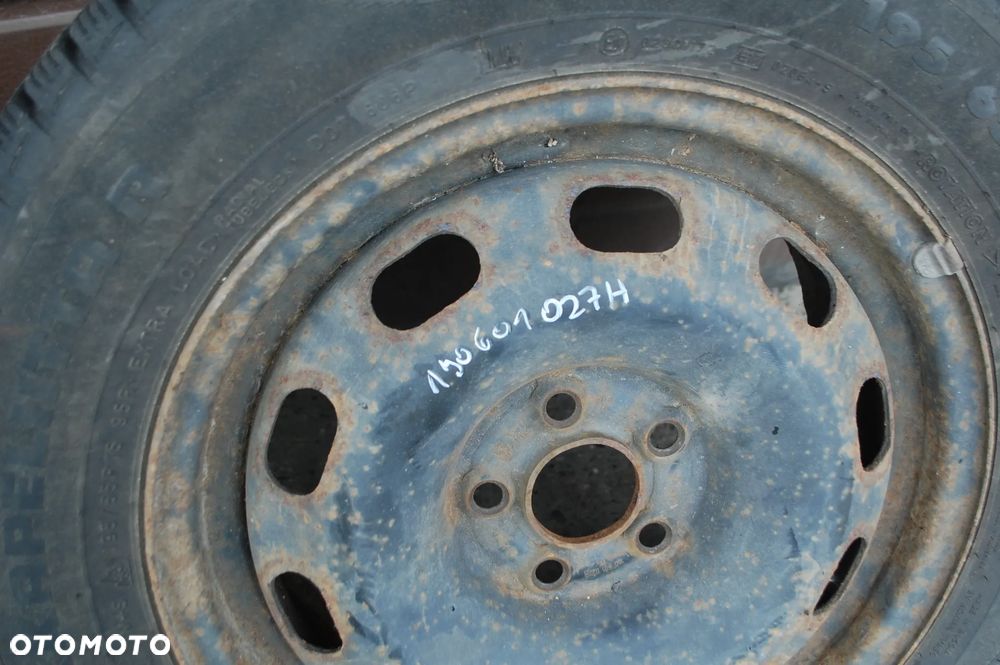 FELGI STALOWE + OPONY ZIMOWE 1J0601027H 195/65R15 ET38 6J NOKIAN DĘBICA VW GOLF IV NEW BEETLE SKODA SEAT AUDI 1J0601027Q - 6