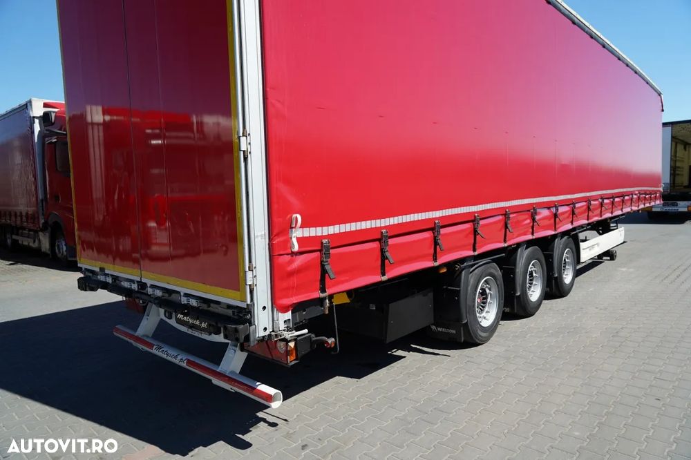 Wielton CORTINĂ WIELTON / MEGA / SISTEM BDE - STALPINI CULISANTI / AXE SAF / ACOPERIȘ ARMAT - 13