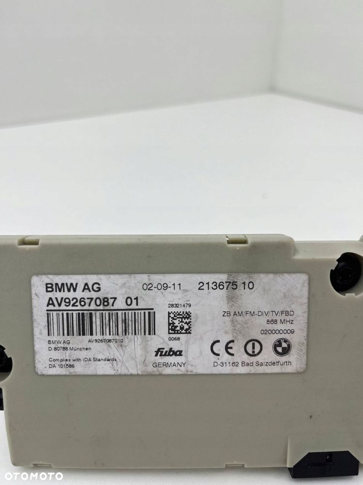 BMW F01 F02 F10 MODUŁ WZMACNIACZ ANTENOWY DIVERSITY 9267087 - 3