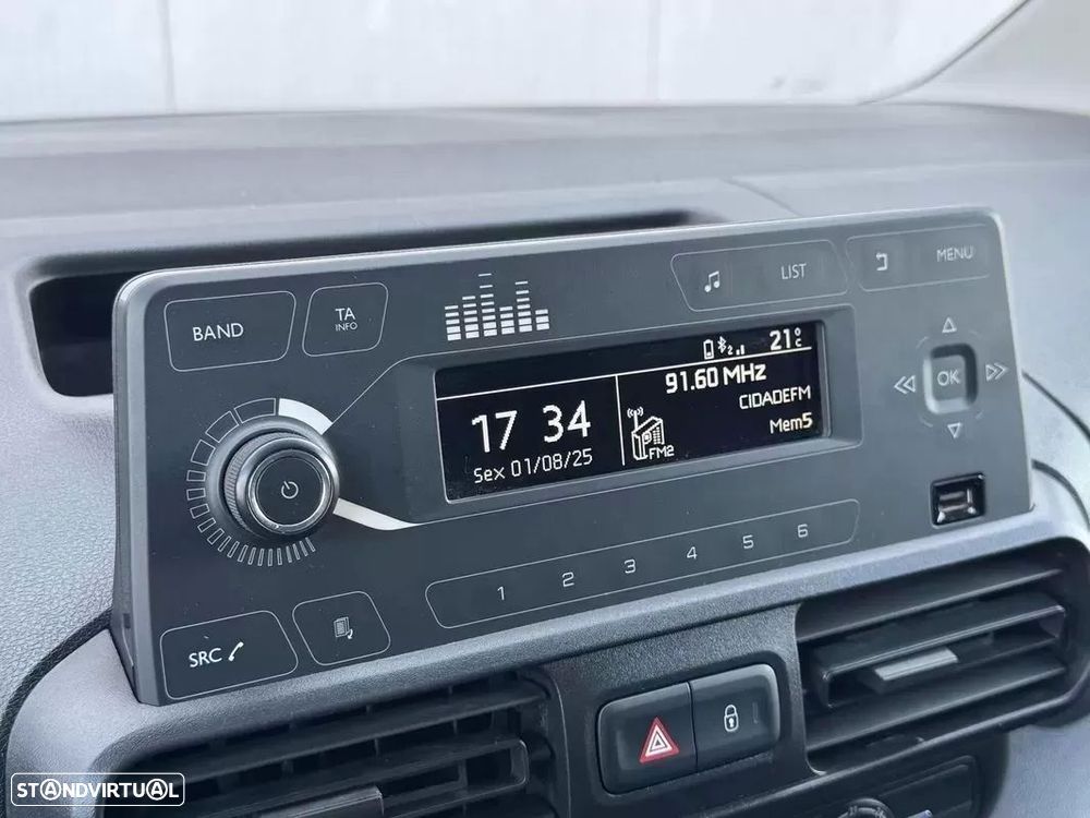 Peugeot PARTNER 1.6HDI/3 LUGARES/120MILKM/GARANTIA - 15