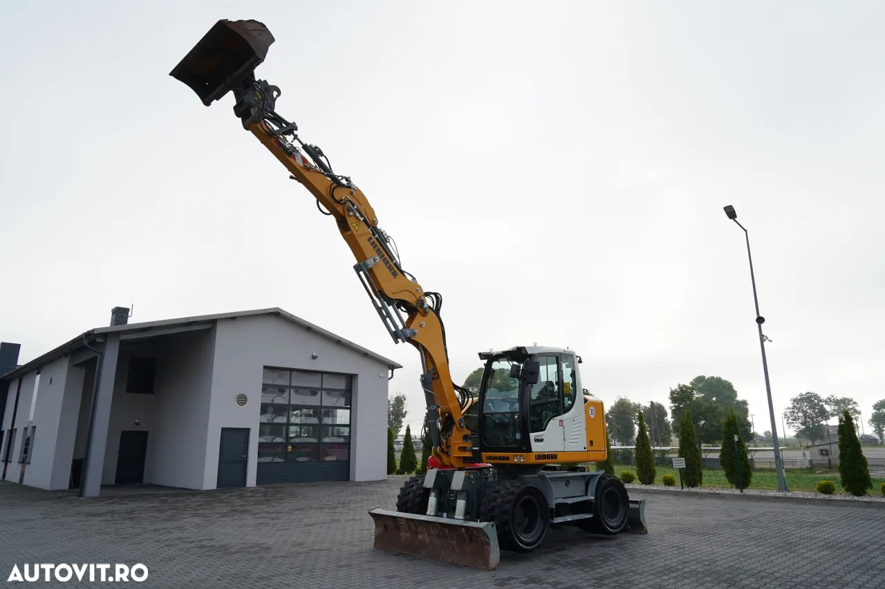 Liebherr 910 COMPACT LITRONIC / EXCAVATOR PE ROȚI / AER CONDIȚIONAT / CAMERĂ / ANUL 2020 / CONTRACT DE SERVICE POST-SERVICE - 10