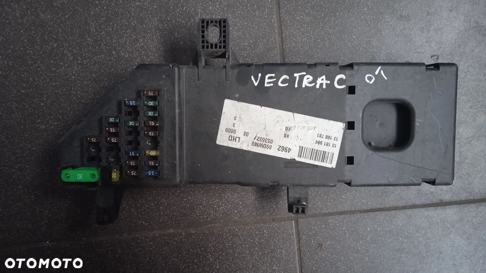 Moduł komfortu BCM Opel Vectra C Signum 13168781EG - 3