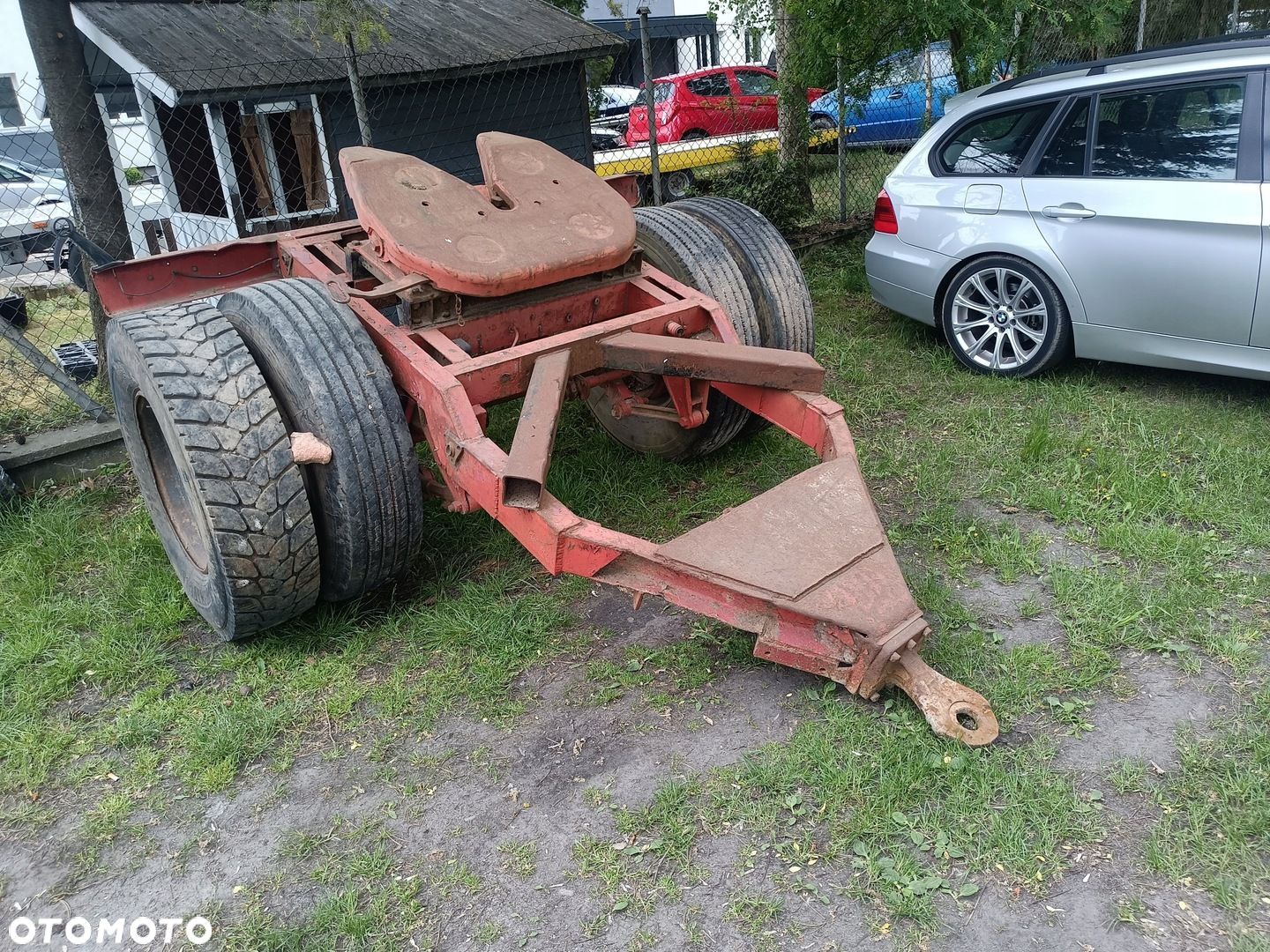 Wózek Manewrowy Dolly rama pod traktor ciagnik naczepę rolniczą do naczepy - 1