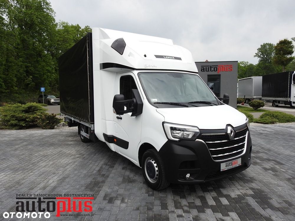 Renault MASTER PLANDEKA 10 PALET WEBASTO TEMPOMAT LEDY KLIMATYZACJA  165KM - 2