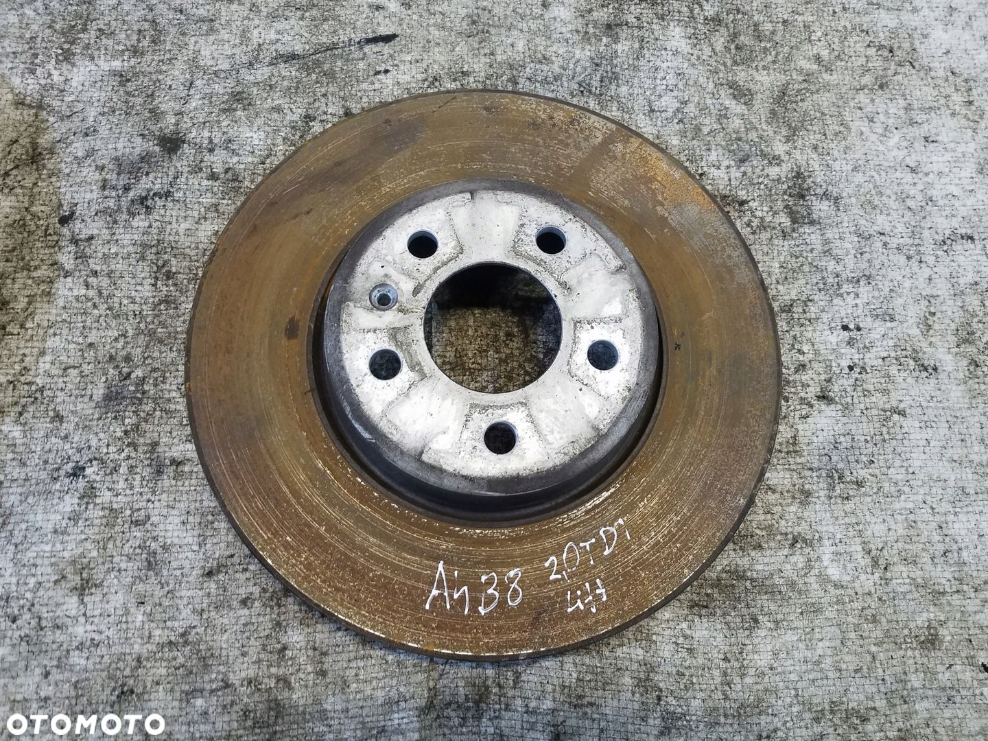 TARCZA KLOCKI HAMULCOWE PRZÓD AUDI A4 B8 LIFT 2.0 TDI - 4