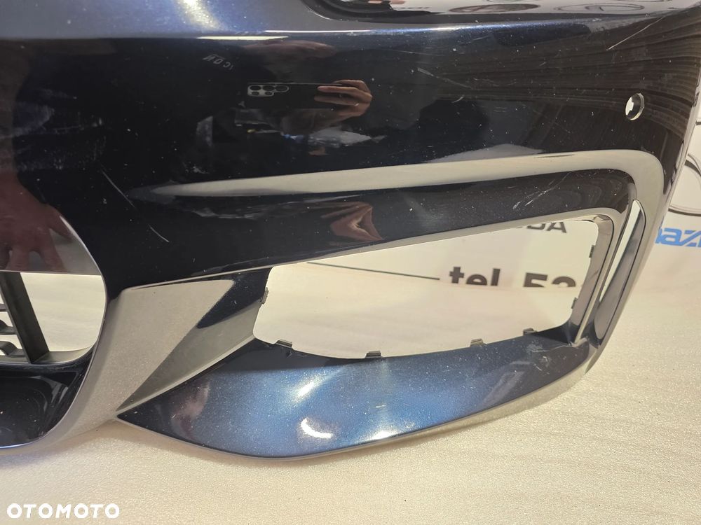BMW F32 / F33 / F36 M-PAKIET 13- ZDERZAK PRZEDNI PRZÓD NA 6xPDC + KRATKA ŚRODKOWA NR 51118054502 / 8054502 NR AUKCJI NZ2294 - 18