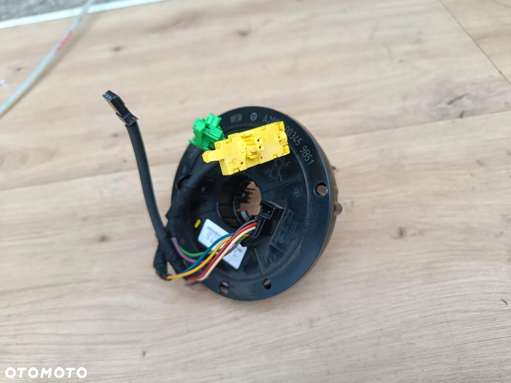 MERCEDES W203 W209 CLK TAŚMA KIEROWNICY ZWIJAK A0004640618 - 1