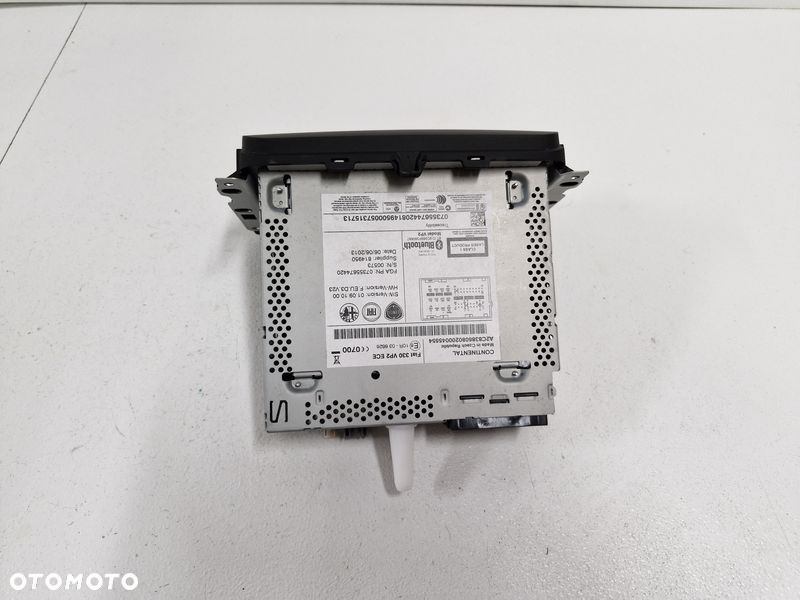 fiat 500l radio ekran wyświetlacz fabryczny bluetooth 07355674420 - 5