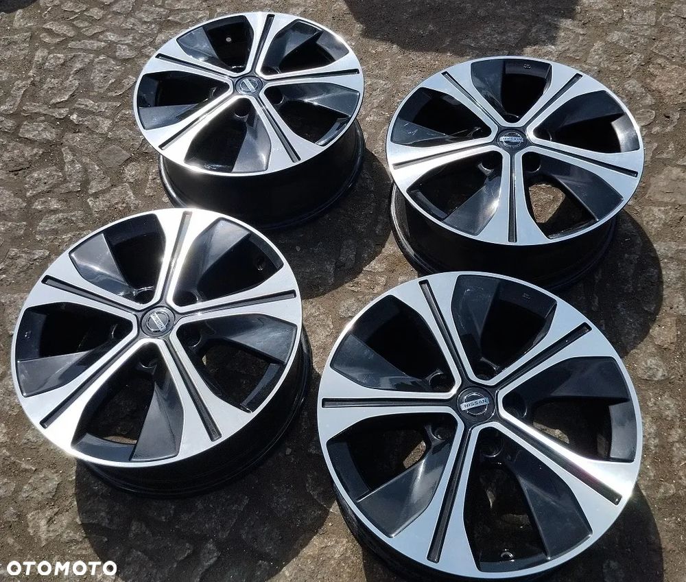 Felgi Alu Nissan Leaf Pulsar Renault Megane 5x114,3 17 - 6