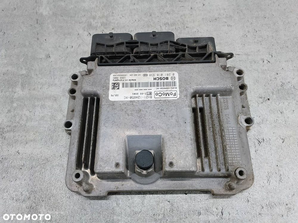 KOMPUTER, STEROWNIK FORD FIESTA MK7 BV21-12A650-XC 0281018938 1.6 TDCI - 1