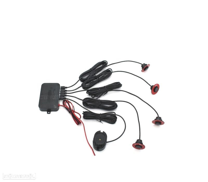 KIT PDC PARK TRONIC SENSORES DE ESTACIONAMENTO SONORO - 2