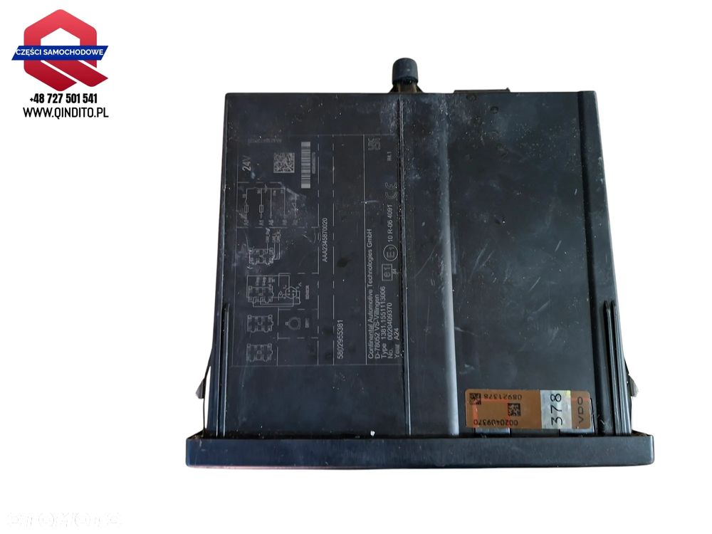 TACHOGRAF CYFROWY TYP 1381 IVECO 2024R  R4.1   5802955381 - 2