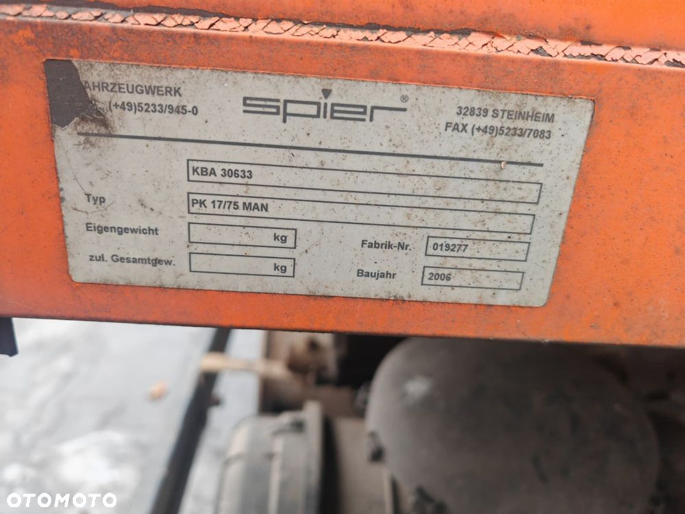ZABUDOWA KONTENER SPIER KBA 30633 2006 ROK - 3