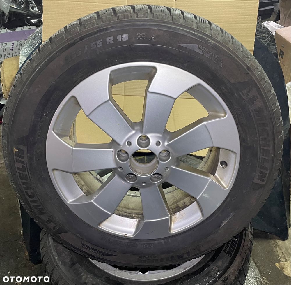KOMPLET KÓŁ ZIMOWYCH MERCEDES BENZ ML W166 A166 225/55/18 - 1