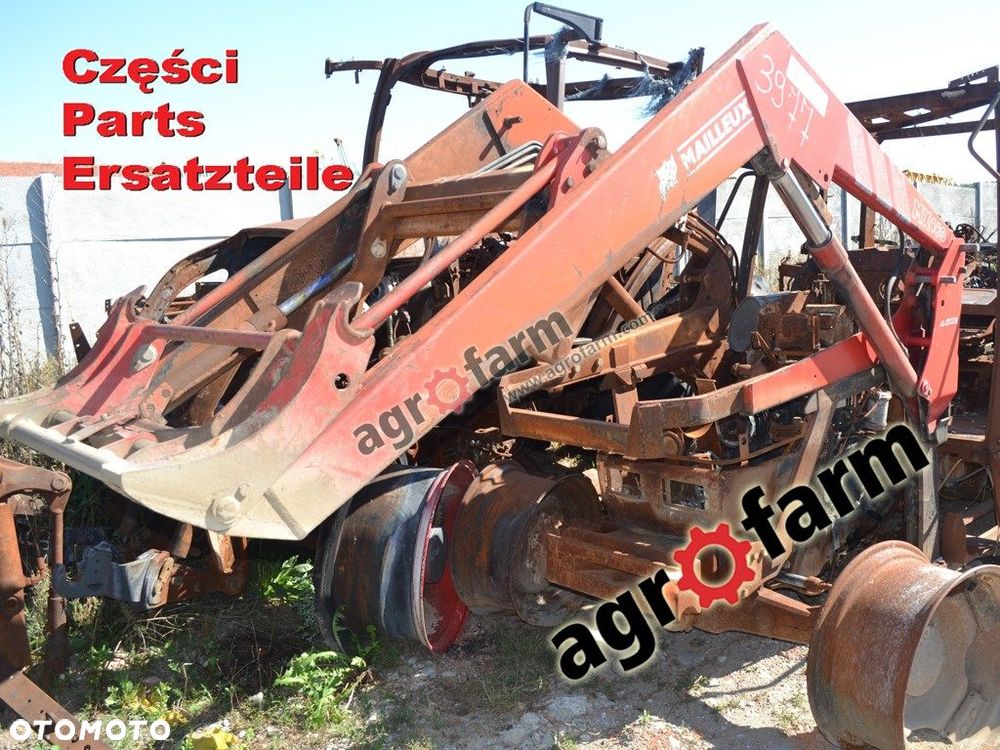 Case CS 94 części, skrzynia biegów, silnik - 2