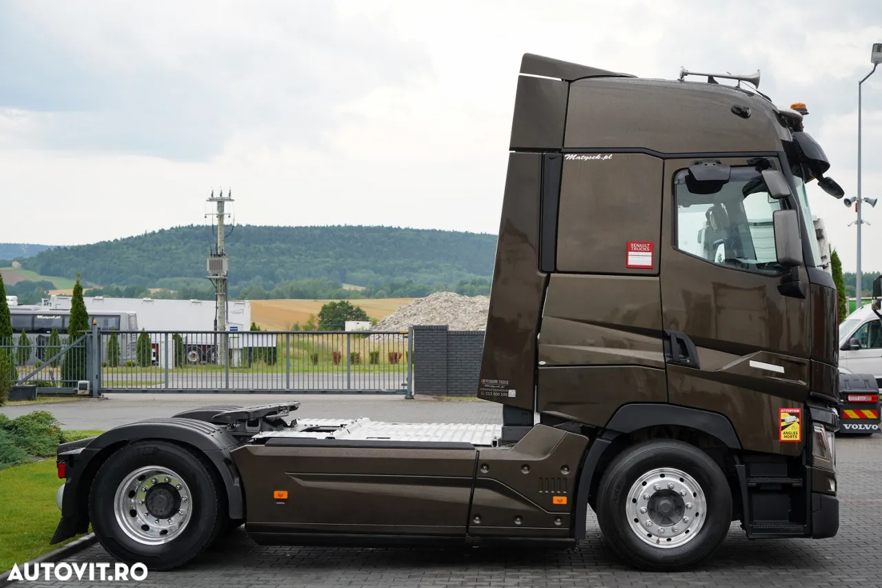 Renault T 520 / RETARDER / FULL AIRMATIC / VERSIUNE RICH / PIELE / METALICĂ / JANTE DIN ALIAJ / CONTRACT DE REPARAȚIE POST-SERVICE - 10